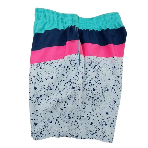 Chubbies Swim Shorts Mens Large White 7" Inseam Mesh Lined Summer Beach Outdoor - Picture 4 of 11